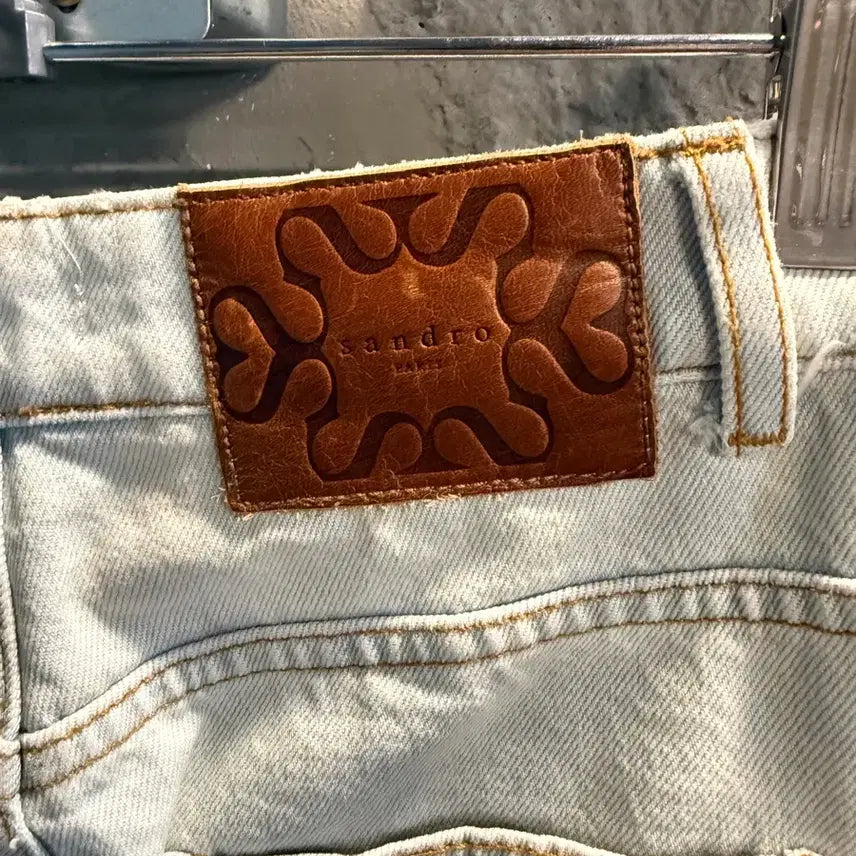 [BUNJANG] Sandro Paris Stitch Pocket Light Denim Pants / 산드로 파리 스티치 포켓 라이트 데님 팬츠 36