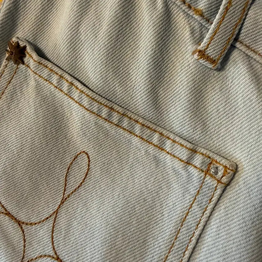 [BUNJANG] Sandro Paris Stitch Pocket Light Denim Pants / 산드로 파리 스티치 포켓 라이트 데님 팬츠 36