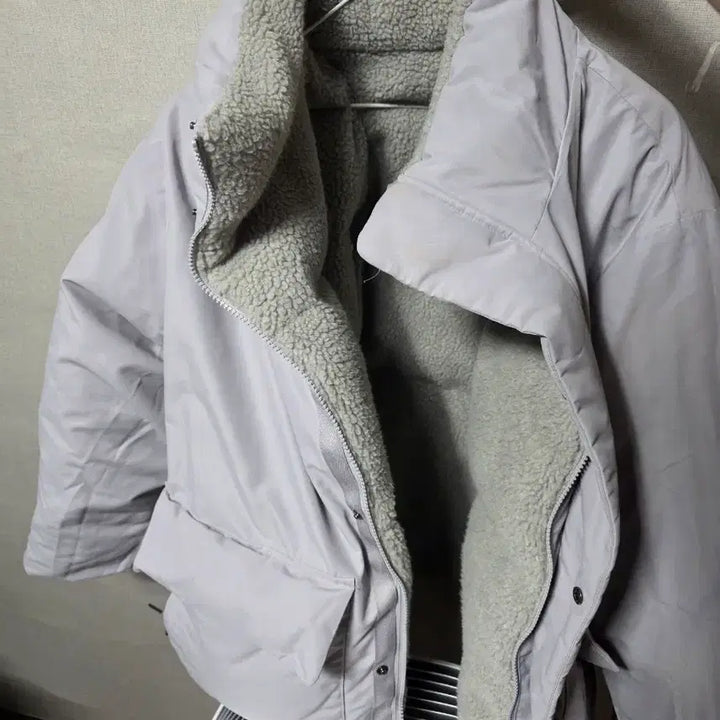 [BUNJANG] Covernat Fleece Reversible Padded Jacket / 커버낫 뽀글이 플리스 양면패딩