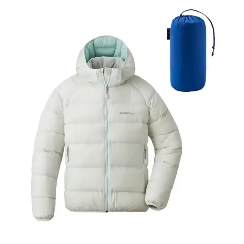 [BUNJANG] Montbell Neige Down Light Gray Jacket / 몽벨 네이지다운 라이트그레이 160