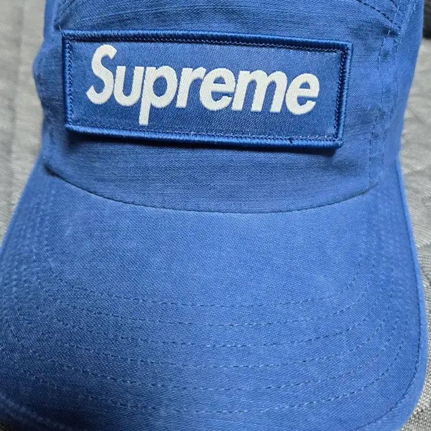 [BUNJANG] Supreme Military Camp Cap Dark Royal 25SS / 슈프림 밀리터리 캠프캡 다크 로얄 - 25SS