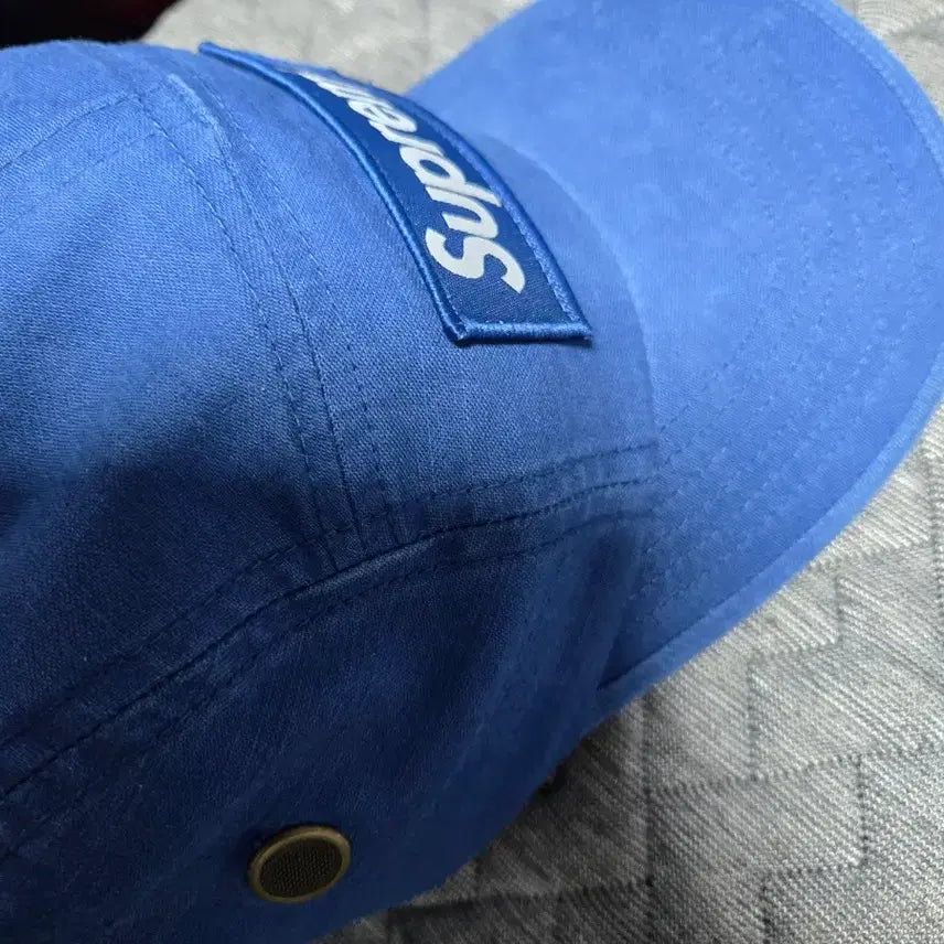 [BUNJANG] Supreme Military Camp Cap Dark Royal 25SS / 슈프림 밀리터리 캠프캡 다크 로얄 - 25SS