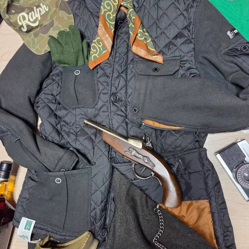 [BUNJANG] Armani Quilted Field Jacket / ARMANI 아르마니 알마니 퀼팅 자켓 필드자켓 라이더 바이커