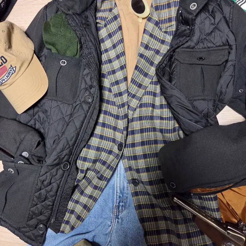 [BUNJANG] Armani Quilted Field Jacket / ARMANI 아르마니 알마니 퀼팅 자켓 필드자켓 라이더 바이커