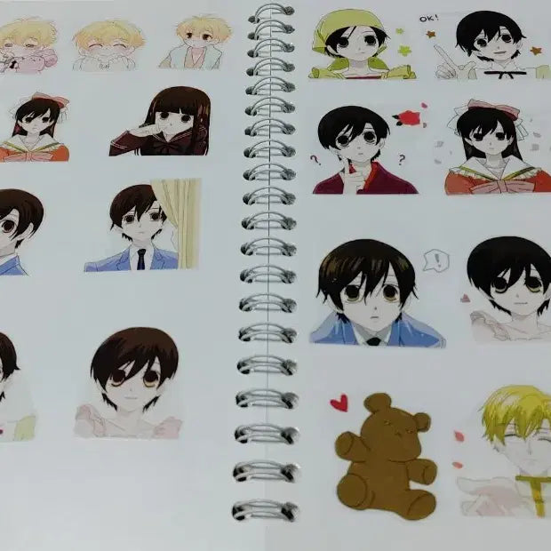 [BUNJANG] Animation Character Sticker Book / 애니메이션 캐릭터 인스 스티커 북