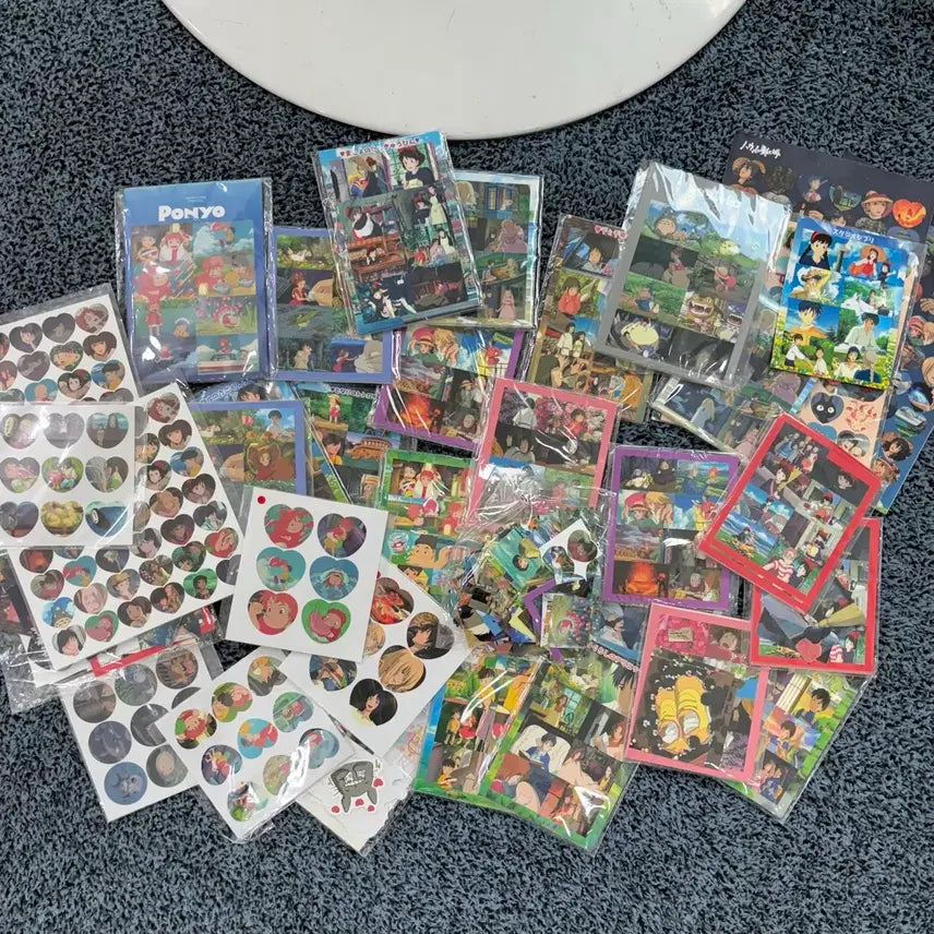 [BUNJANG] Studio Ghibli Sticker Bundle Set / 지브리 스티커 인스 조각스티커 일괄 판매