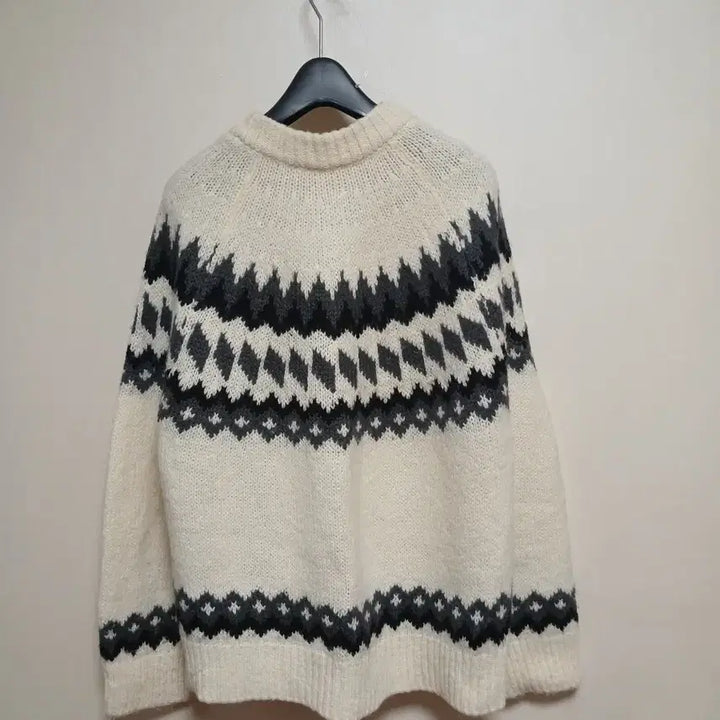 [BUNJANG] Nordic Pattern Cardigan / 노르딕 패턴 가디건 F