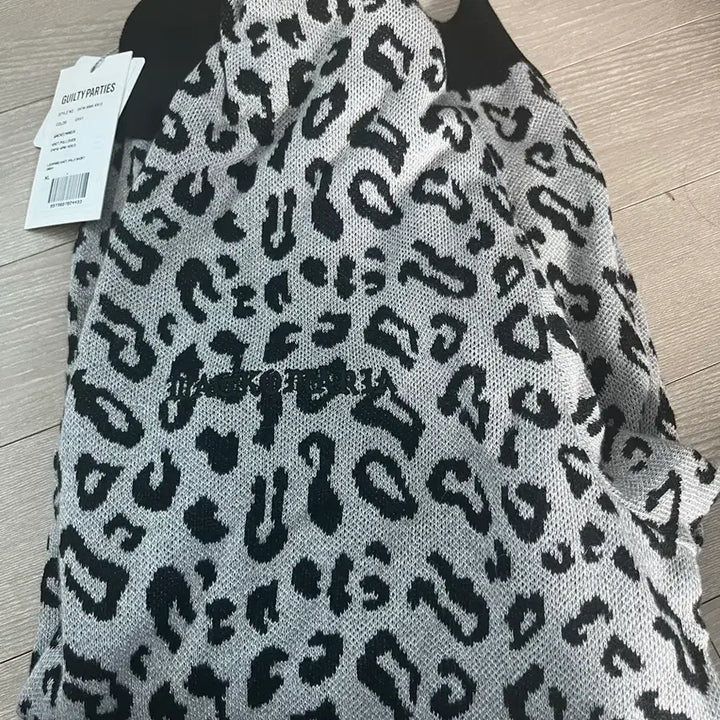 [BUNJANG] Wacko Maria Leopard Knit Sweater / 와코마리아 레오파드 니트 판매합니다
