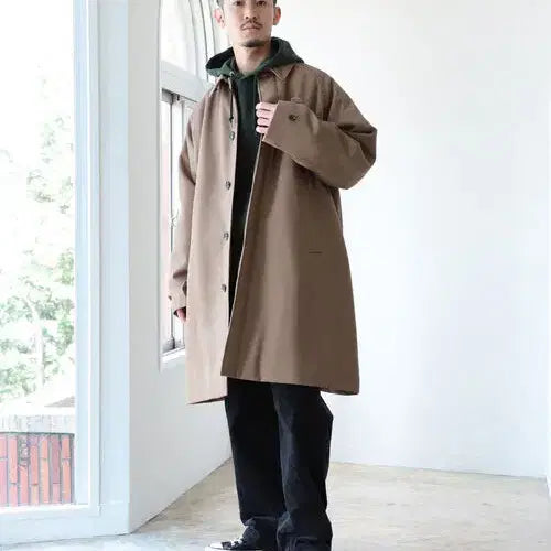 [BUNJANG] BEAMS Easy Fit Stand Collar Coat / BEAMS Easy Fit Stand Collar Coat