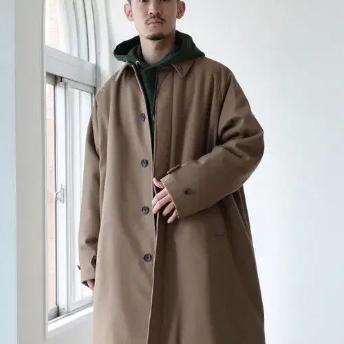 [BUNJANG] BEAMS Easy Fit Stand Collar Coat / BEAMS Easy Fit Stand Collar Coat