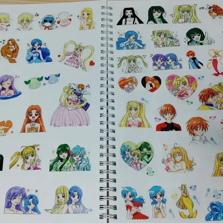 [BUNJANG] Anime Sticker Book / 마법소녀 애니 인스 스티커북