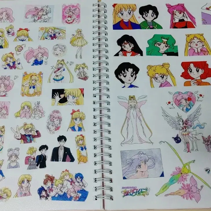 [BUNJANG] Anime Sticker Book / 마법소녀 애니 인스 스티커북