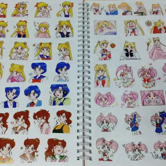 [BUNJANG] Anime Sticker Book / 마법소녀 애니 인스 스티커북