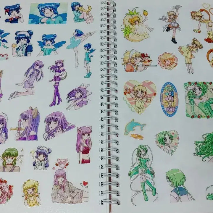 [BUNJANG] Anime Sticker Book / 마법소녀 애니 인스 스티커북