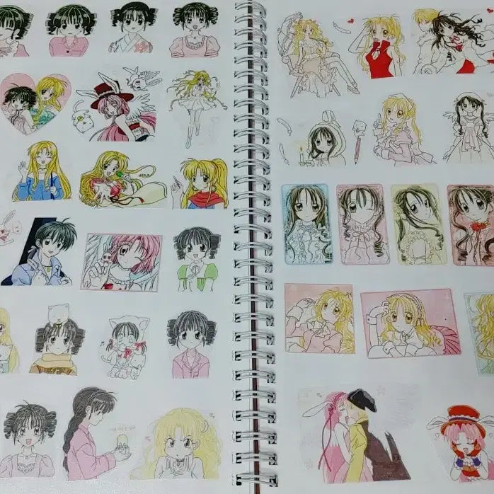 [BUNJANG] Anime Sticker Book / 마법소녀 애니 인스 스티커북