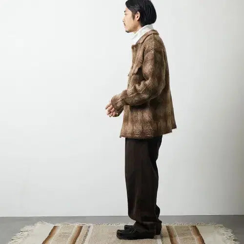 [BUNJANG] McGREGOR Mohair Knit Shirt / McGREGOR Collection Mohair Knit