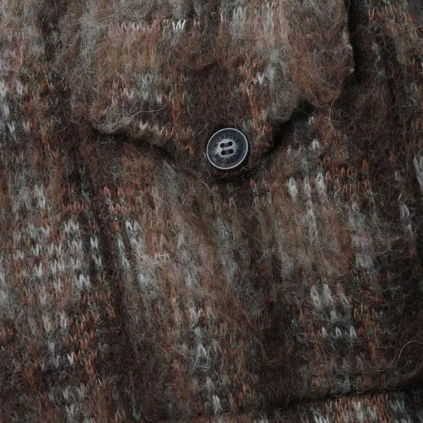 [BUNJANG] McGREGOR Mohair Knit Shirt / McGREGOR Collection Mohair Knit