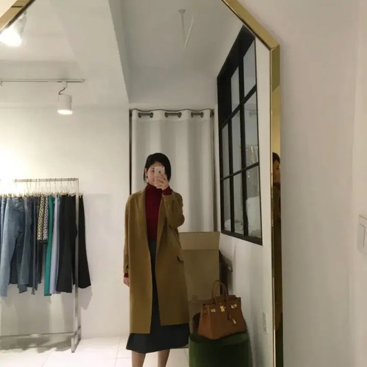 [BUNJANG] R2W Egg Shape Cashmere Coat / 레디투웨어 R2W 에그 쉐이프 캐시미어 코트