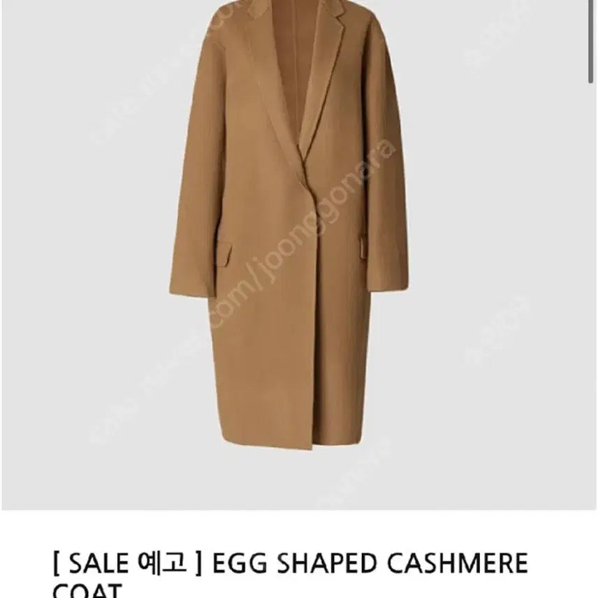 [BUNJANG] R2W Egg Shape Cashmere Coat / 레디투웨어 R2W 에그 쉐이프 캐시미어 코트
