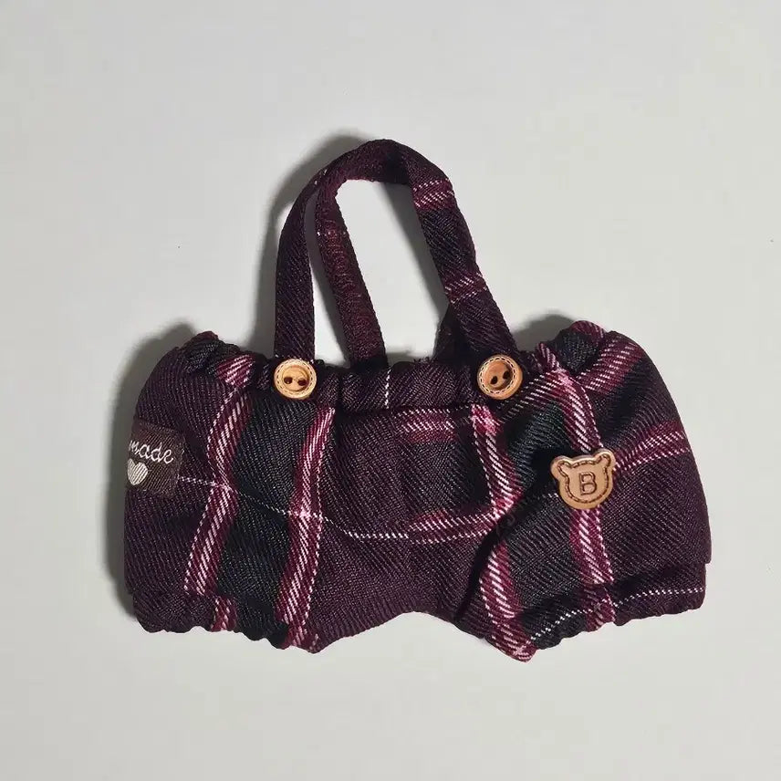 [BUNJANG] 20cm Doll Overalls / 20cm 솜인형옷 멜빵바지