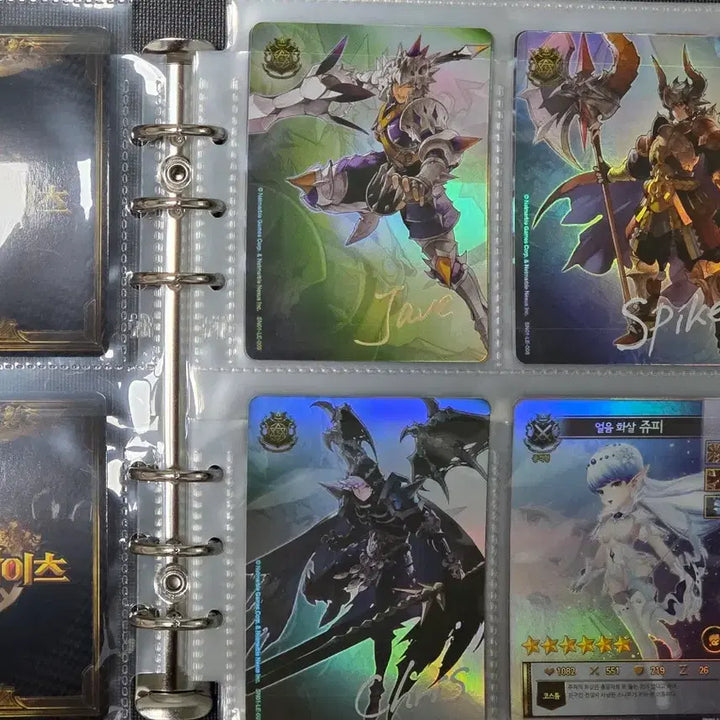 [BUNJANG] Seven Knights Collection Card Album / 세븐나이츠 컬렉션 카드 앨범