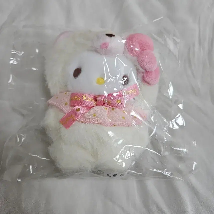 [BUNJANG] Sanrio Hello Kitty Fuwamosa Mascot Keyring / 산리오 후와모사 키티 마스코트 키링
