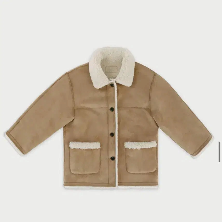 [BUNJANG] Without Summer Fuzzy Reversible Mouton / 위드아웃썸머 퍼지 리버시블 무스탕