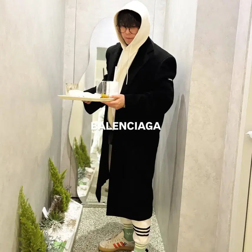 [BUNJANG] Balenciaga Tailored Coat Black / [2] 발렌시아가 스케이터 테일러드 코트 블랙