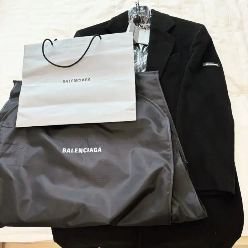 [BUNJANG] Balenciaga Tailored Coat Black / [2] 발렌시아가 스케이터 테일러드 코트 블랙