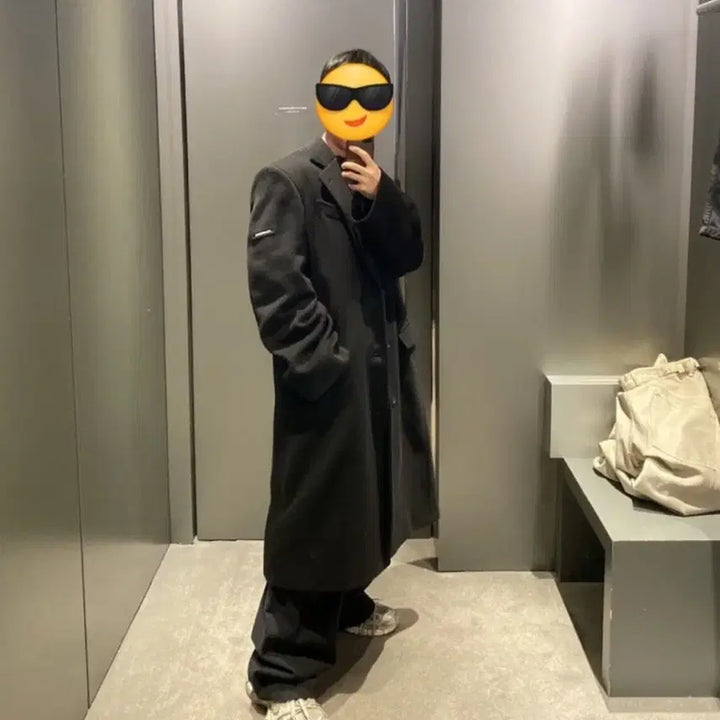 [BUNJANG] Balenciaga Tailored Coat Black / [2] 발렌시아가 스케이터 테일러드 코트 블랙