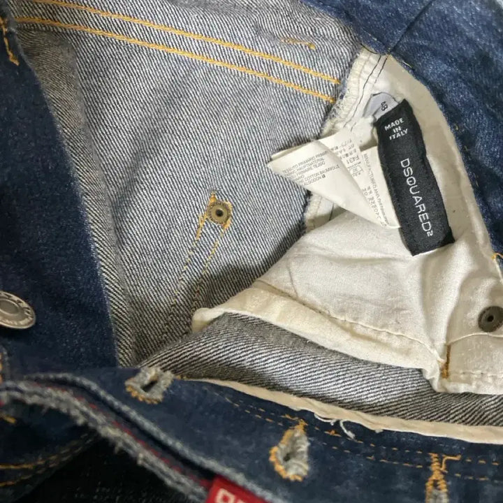 [BUNJANG] Dsquared2 Patchwork Denim Jeans / Dsquared2 패치워크 데님 청바지48