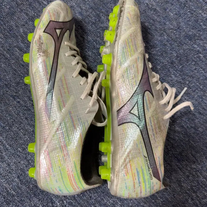 [BUNJANG] Mizuno Alpha 2 Elite AG Soccer Cleats / 미즈노 알파2 엘리트 ag 260