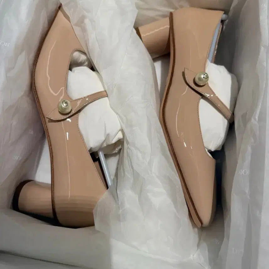[BUNJANG] Dior Jolie Dior Pumps Beige 34 / 디올 정품 jolie dior 펌프스 베이지 34 새상품
