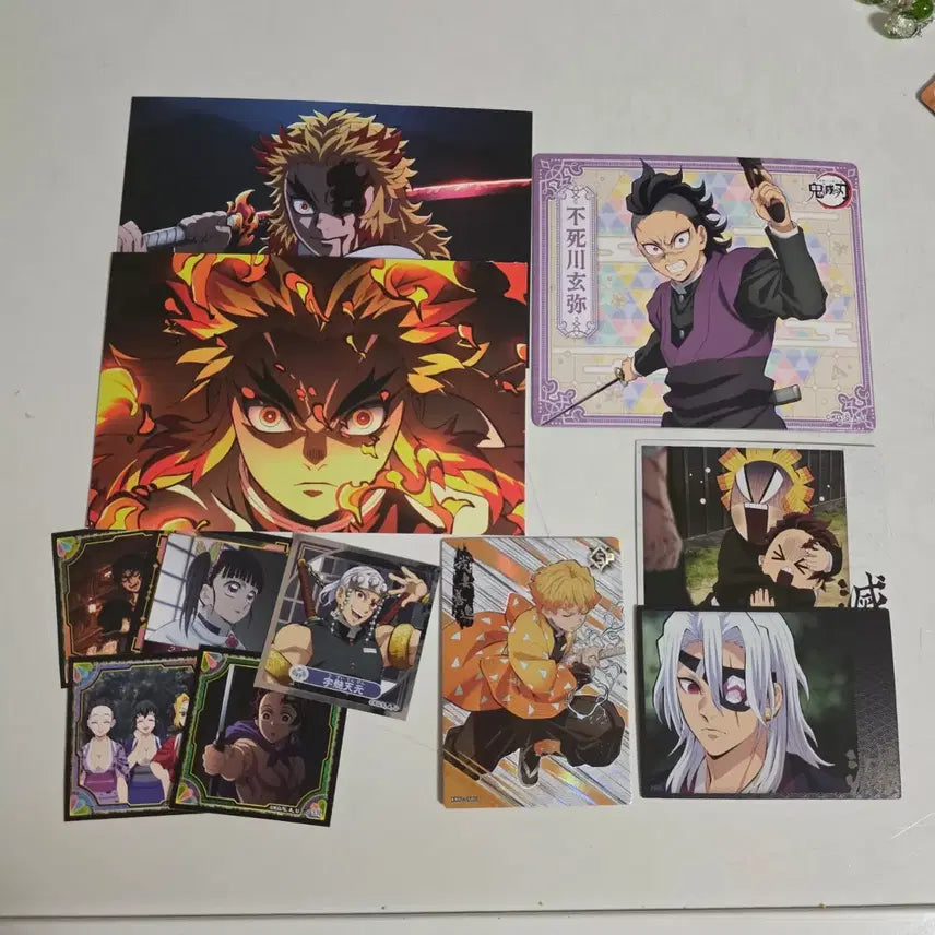 [BUNJANG] Demon Slayer Rengoku Genya Goods Bundle / 귀멸의 칼날 귀칼 렌고쿠 겐야 등 굿즈 일괄 판매