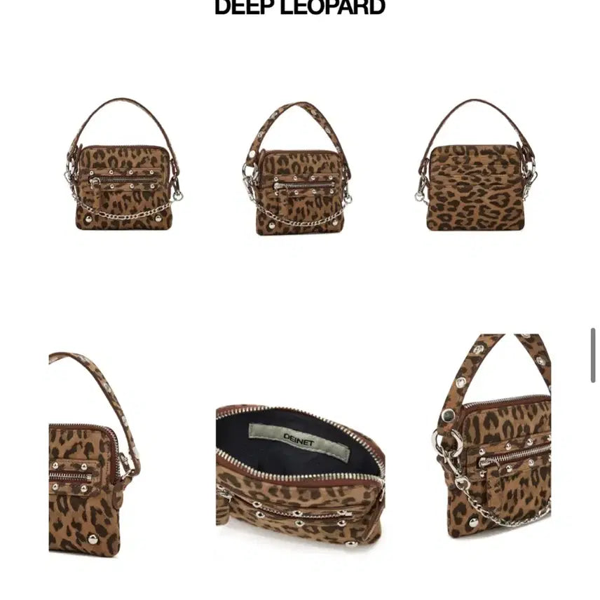 [BUNJANG] DEINET Stud Cross Chain Wallet / [미사용]다이닛 DEINET STUD CROSS CHAIN WALLET