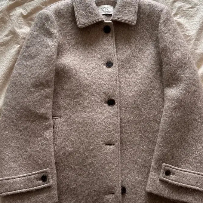 [BUNJANG] Fyeo Valentin Coat Light Beige / Fyeo 발렌틴 코트 라이트베이지
