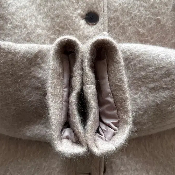 [BUNJANG] Fyeo Valentin Coat Light Beige / Fyeo 발렌틴 코트 라이트베이지