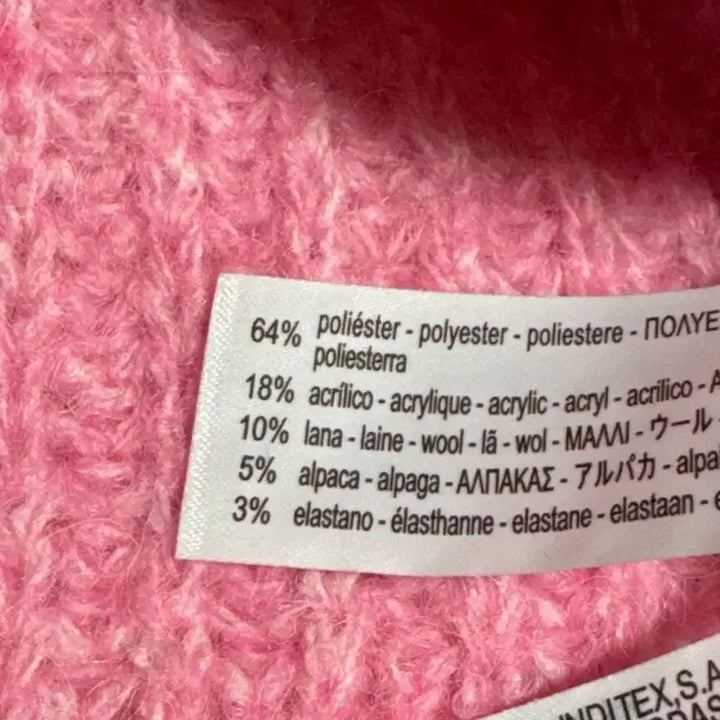 [BUNJANG] ZARA Pink Knit Sweater / 자라 핑크 니트 s