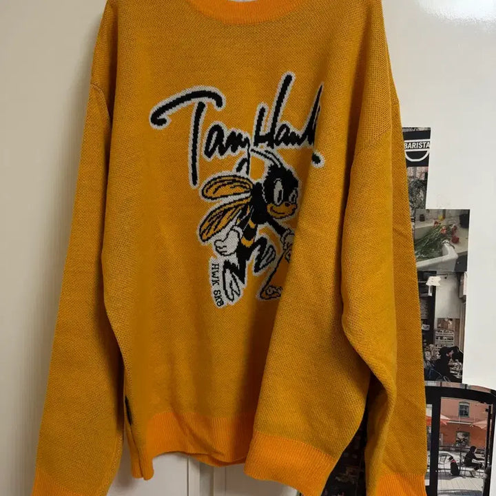 [BUNJANG] Tony Hawk Yellow Beanie L / 토니호크 토니비니트 엘로우 L