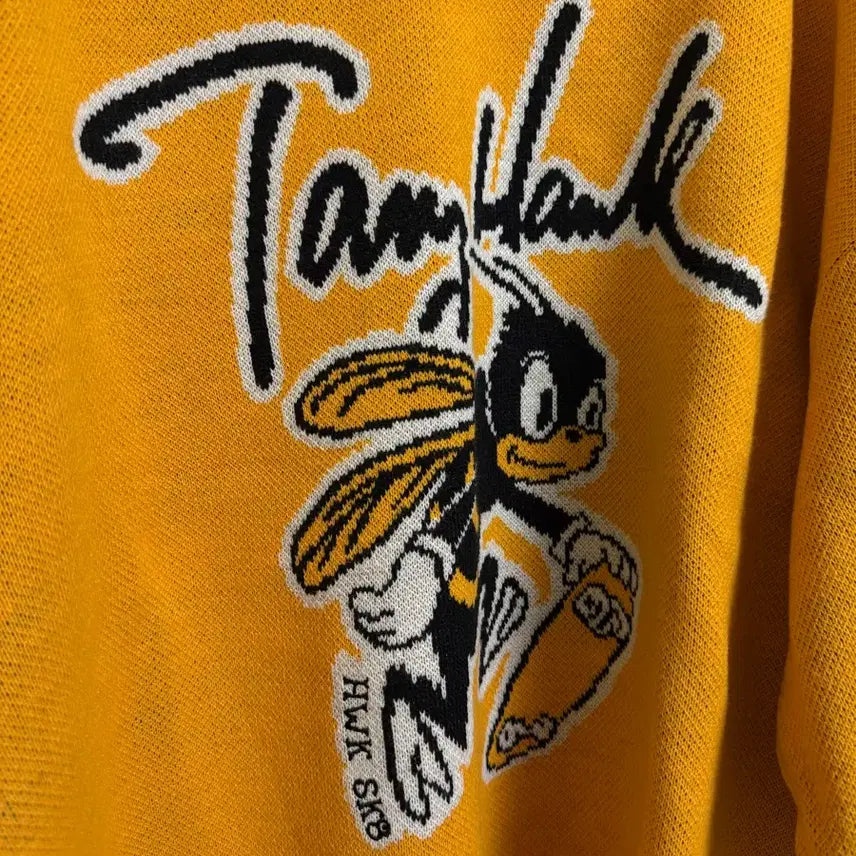 [BUNJANG] Tony Hawk Yellow Beanie L / 토니호크 토니비니트 엘로우 L