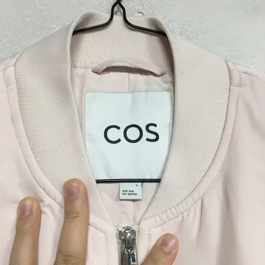 [BUNJANG] COS Pink Bomber Jacket / COS 코스 핑크 항공 봄버 자켓