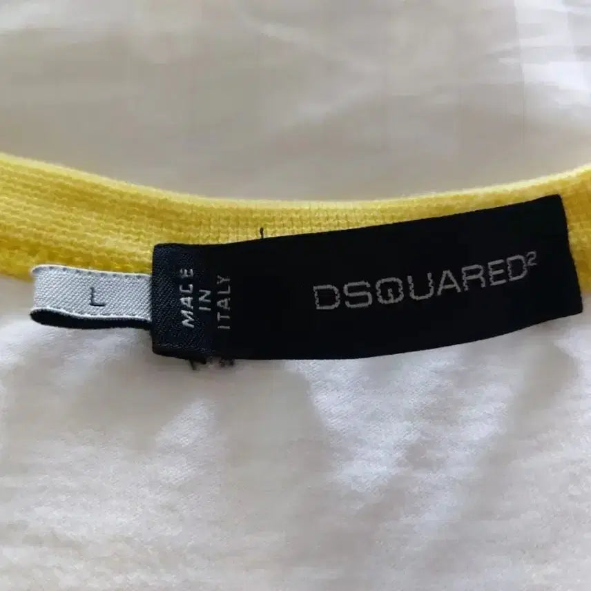 [BUNJANG] Dsquared2 Baseball Round T-shirt / 디스퀘어드 정품 베이스볼 라운드 반팔티