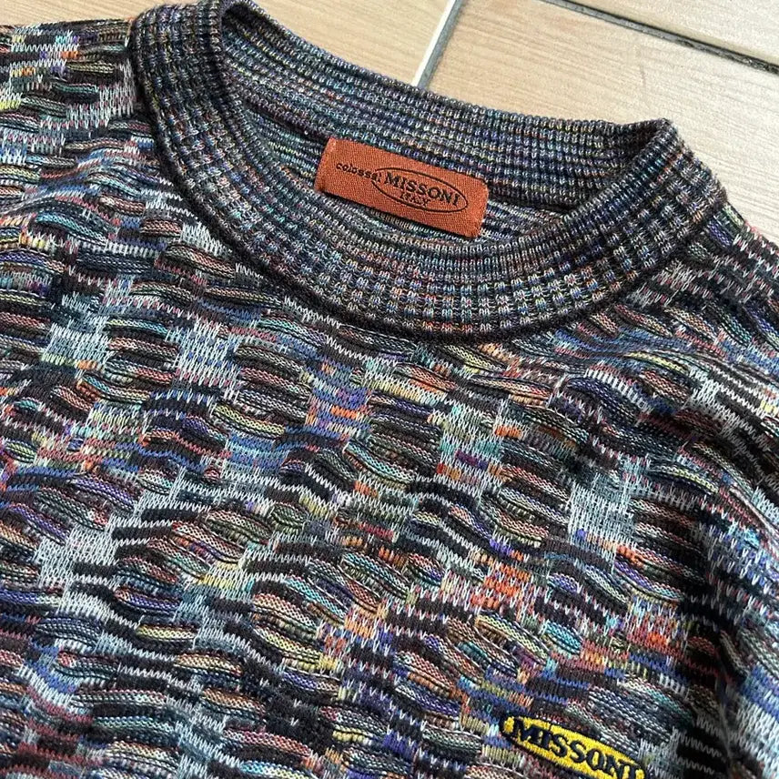 [BUNJANG] Missoni Cotton Knit Sweater / 미쏘니 니트