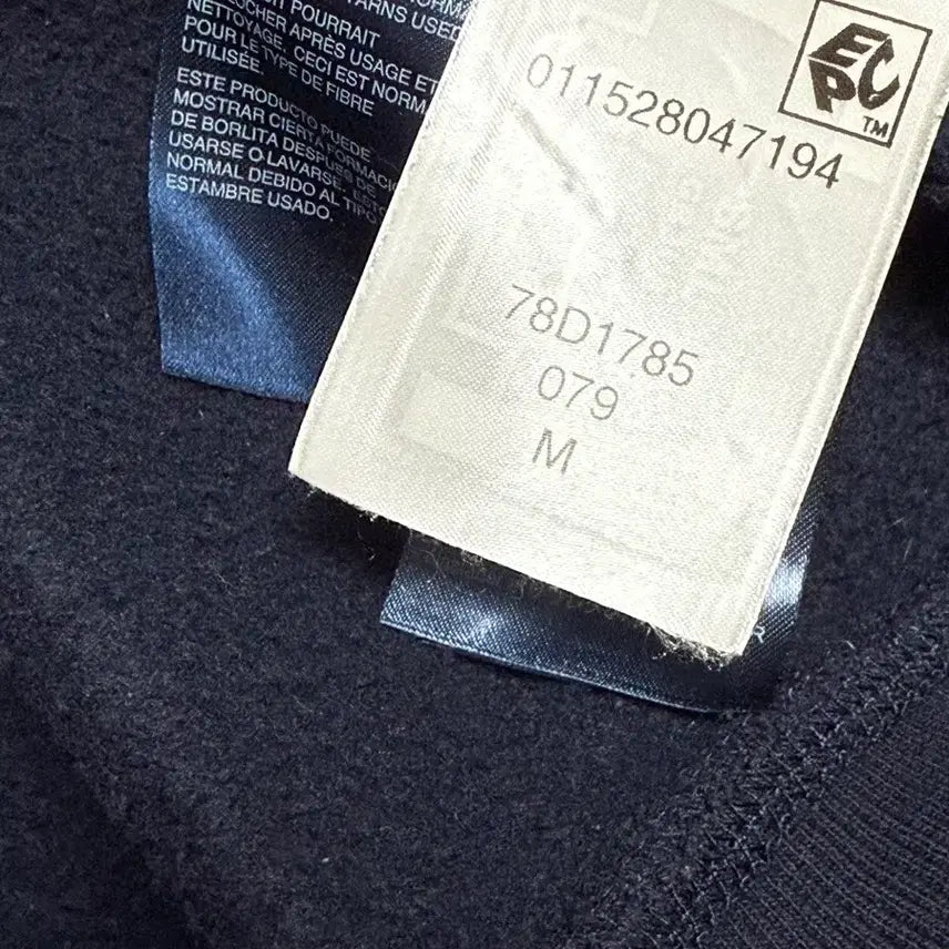 [BUNJANG] Tommy Hilfiger Navy Fleece Hoodie (M) / (반택무료) 타미힐피거 네이비 기모 후드티 M