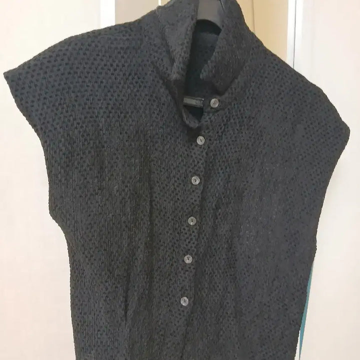 [BUNJANG] Black Knit Top / 블랙 니트