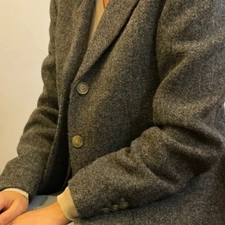 [BUNJANG] Frontrow Harris Tweed Jacket XS / 프론트로우 해리스 트위드 자켓 xs