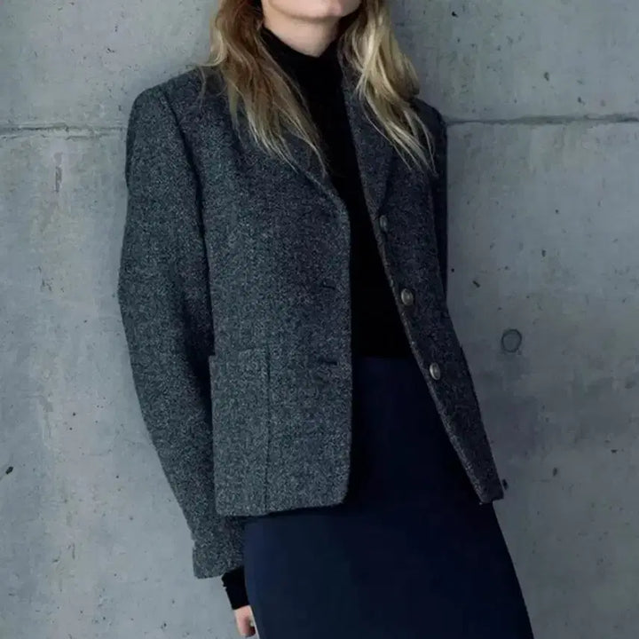 [BUNJANG] Frontrow Harris Tweed Jacket XS / 프론트로우 해리스 트위드 자켓 xs