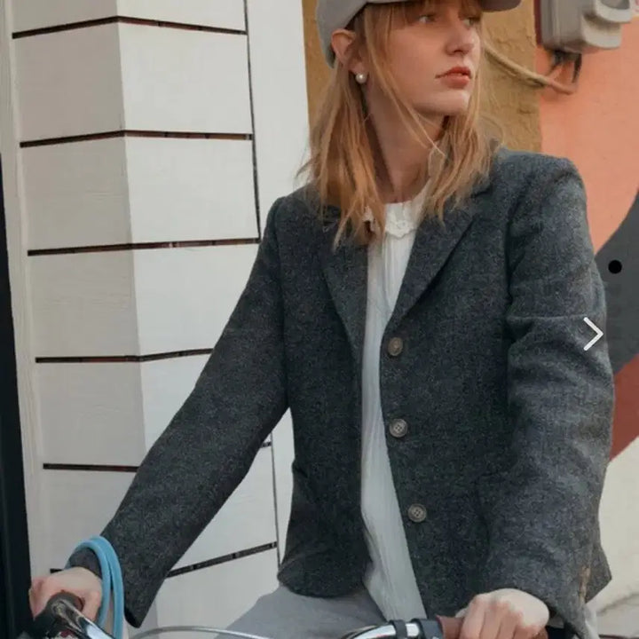 [BUNJANG] Frontrow Harris Tweed Jacket XS / 프론트로우 해리스 트위드 자켓 xs