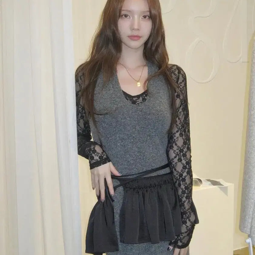 [BUNJANG] anggae Black Silk Skirt / 앙게(anggae) 스커트 블랙
