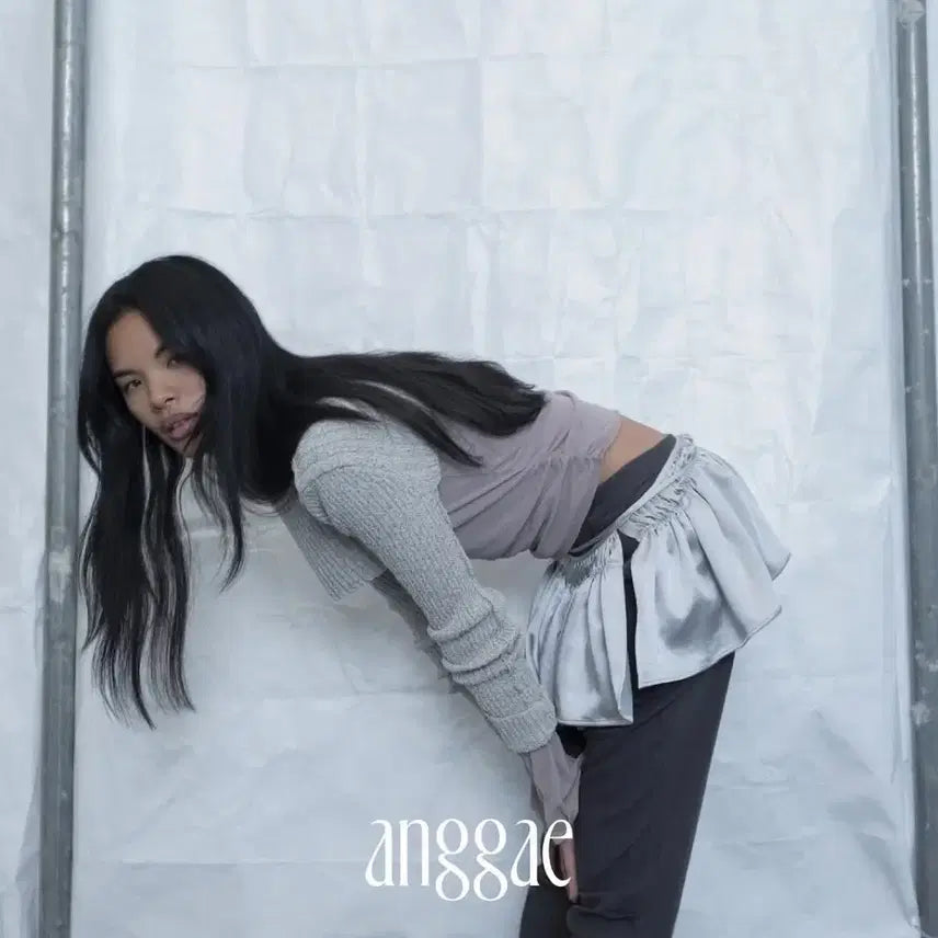 [BUNJANG] anggae Black Silk Skirt / 앙게(anggae) 스커트 블랙